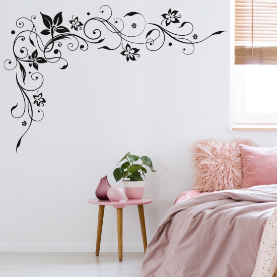 Wandtattoo - Blumenarrangement