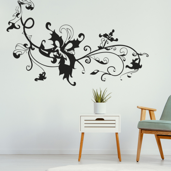 Wandtattoo - Blumenarrangement