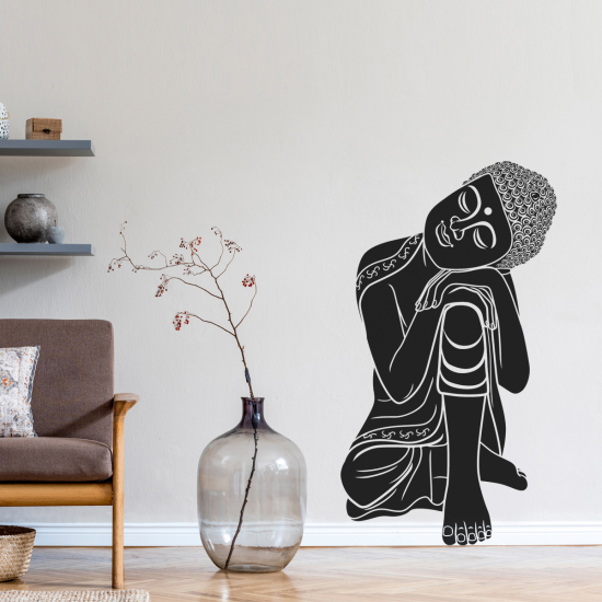 Wandtattoo - Buddha