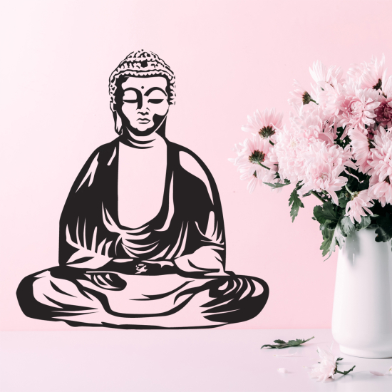 Wandtattoo - Buddha