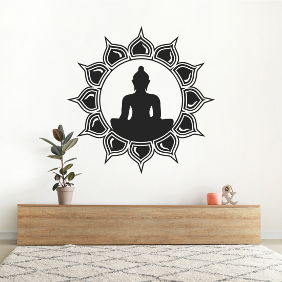 Wandtattoo - Buddha