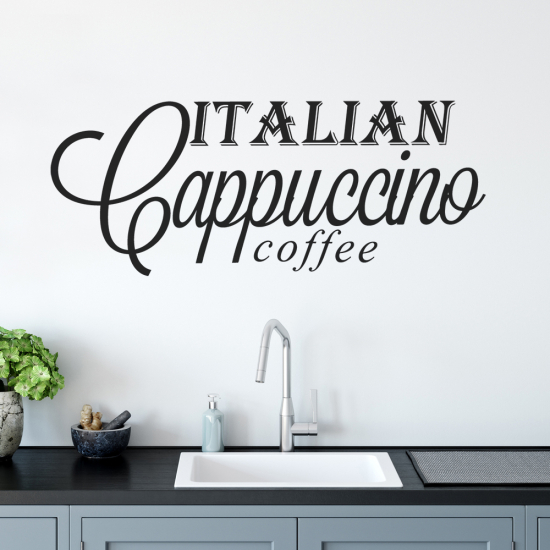 Wandtattoo - Cappuccino