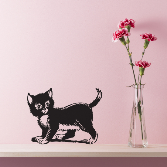 Wandtattoo - Chat