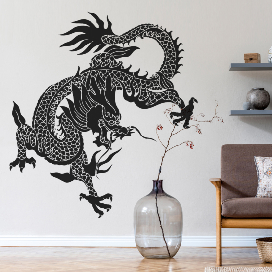 Wandtattoo - Drache