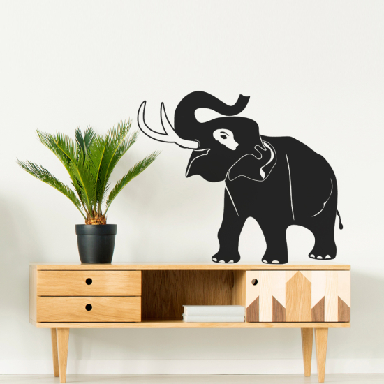 Wandtattoo - Elefant