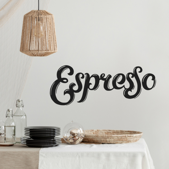 Wandtattoo - Espresso