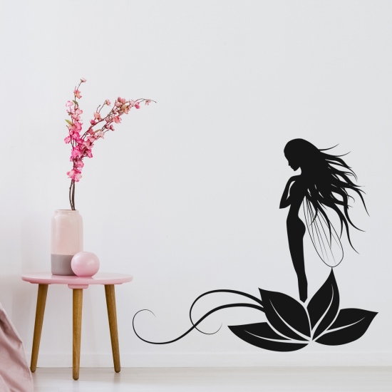 Wandtattoo - Fee Blume