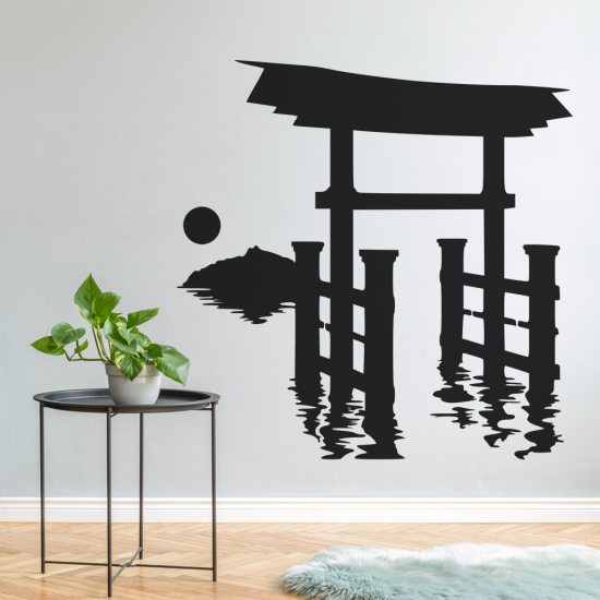 Wandtattoo - Japanisches Motiv