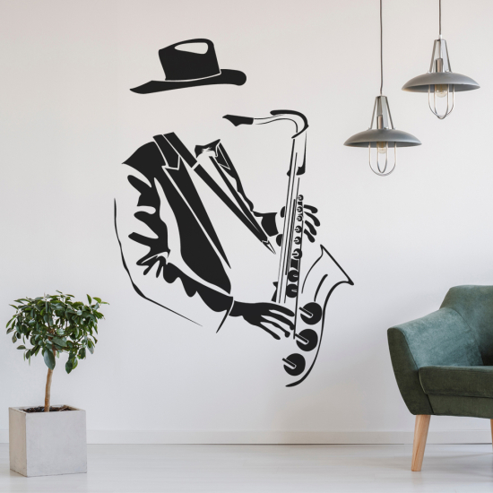 Wandtattoo - Jazzman