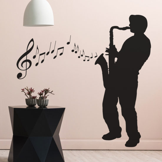 Wandtattoo - Jazzman