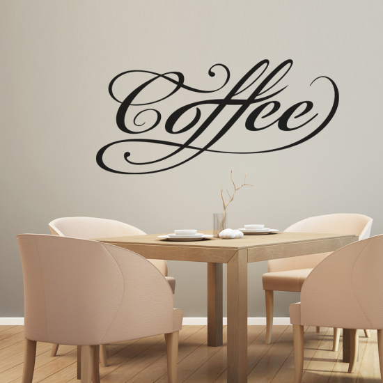 Wandtattoo - Kaffee