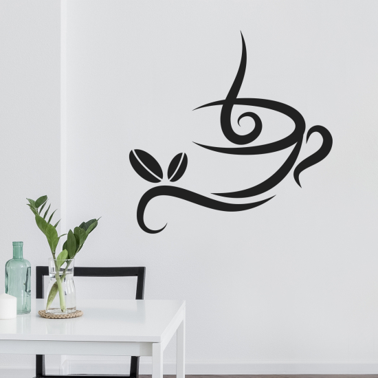 Wandtattoo - Kaffeetasse
