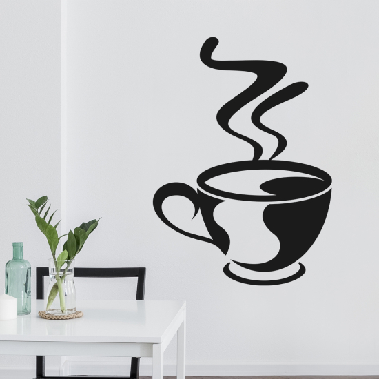 Wandtattoo - Kaffeetasse