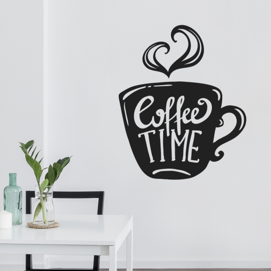 Wandtattoo - Kaffeezeit