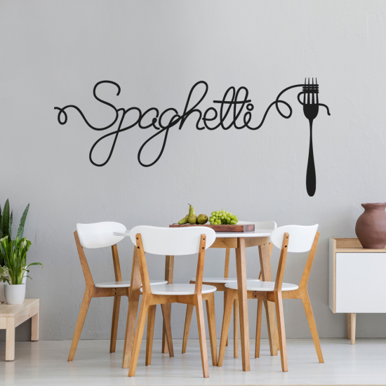 Wandtattoo - Küche Pasta