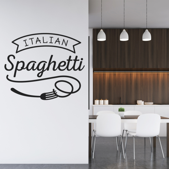 Wandtattoo - Küche Pasta
