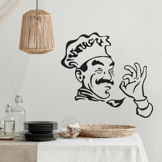 Wandtattoo - Küchenchef