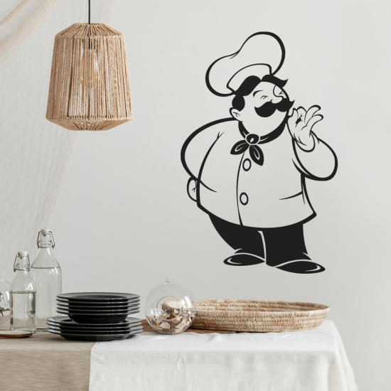 Wandtattoo - Küchenchef