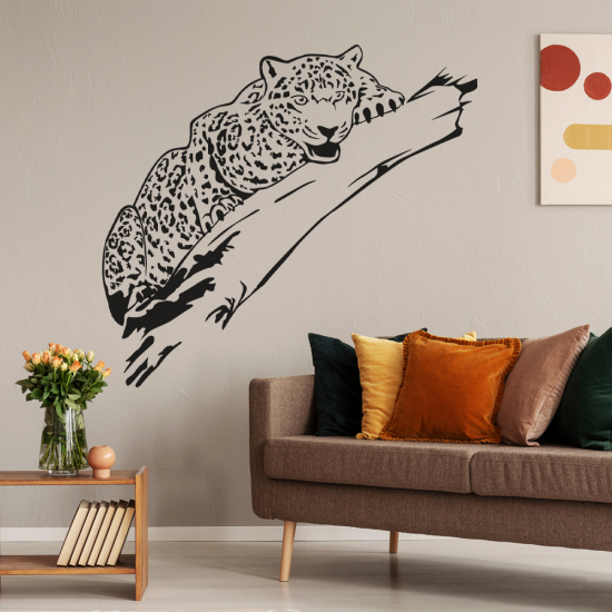 Wandtattoo - Leopard