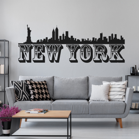 Wandtattoo - New York