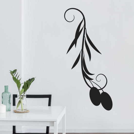 Wandtattoo - Olivenzweig
