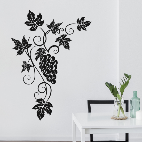 Wandtattoo - Traube