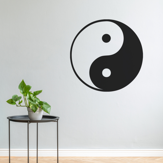 Wandtattoo - Yin Yang