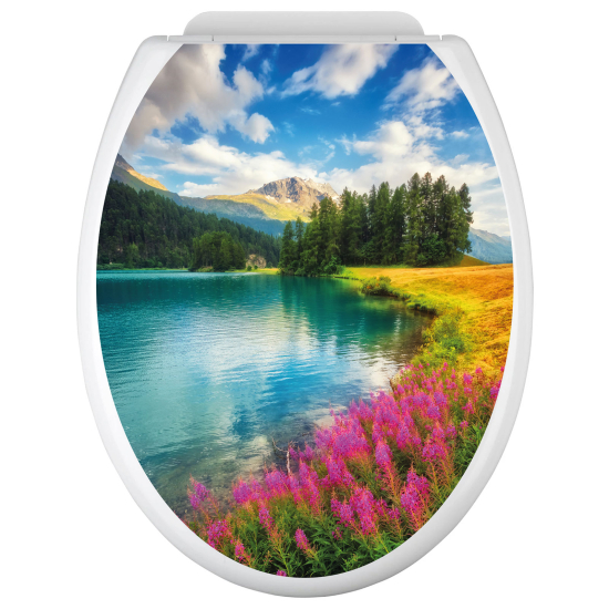 WC Aufkleber - Landschaft
