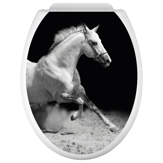 WC Aufkleber - Pferd
